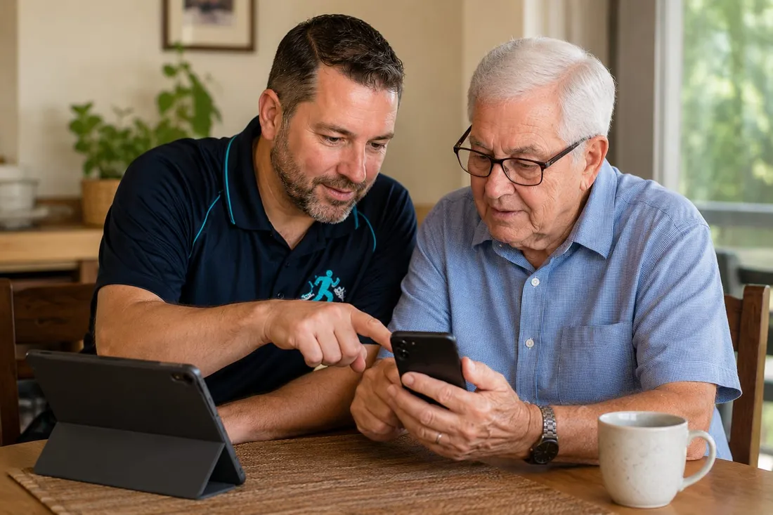 Help setting up a phone or tablet.