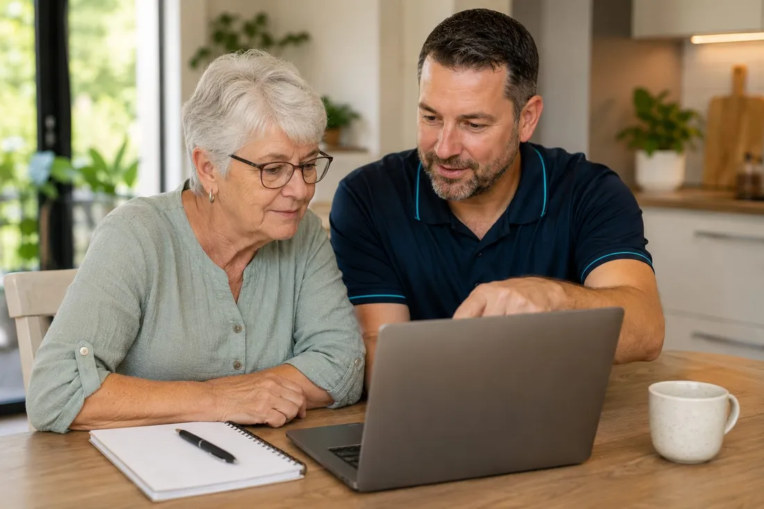 One-on-one technology training and coaching.